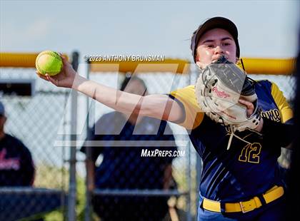 Thumbnail 2 in Notre Dame @ East Nicolaus (CIF NorCal D2 Semi-final) photogallery.