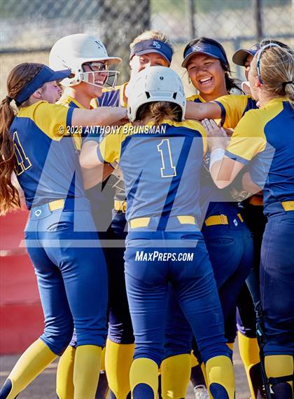 Thumbnail 3 in Notre Dame @ East Nicolaus (CIF NorCal D2 Semi-final) photogallery.