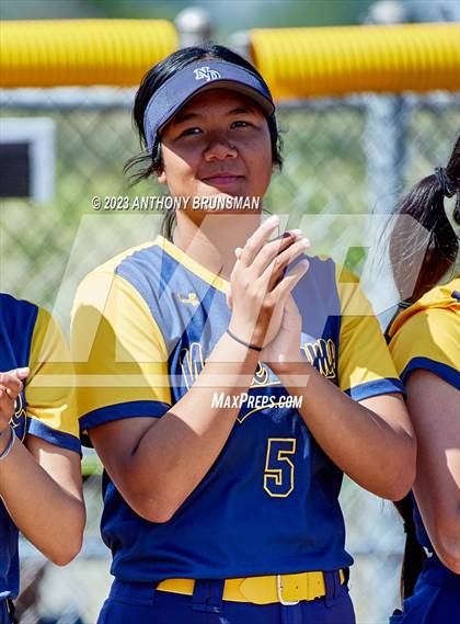 Thumbnail 2 in Notre Dame @ East Nicolaus (CIF NorCal D2 Semi-final) photogallery.