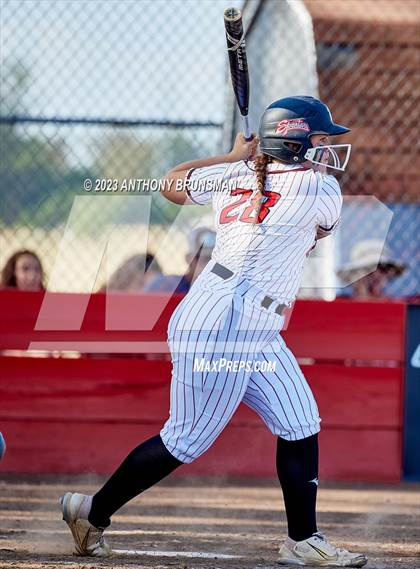 Thumbnail 2 in Notre Dame @ East Nicolaus (CIF NorCal D2 Semi-final) photogallery.