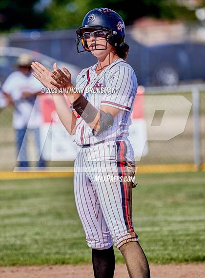 Thumbnail 1 in Notre Dame @ East Nicolaus (CIF NorCal D2 Semi-final) photogallery.