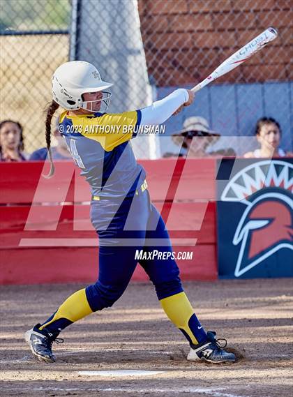 Thumbnail 3 in Notre Dame @ East Nicolaus (CIF NorCal D2 Semi-final) photogallery.