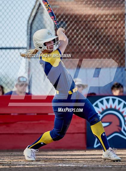 Thumbnail 3 in Notre Dame @ East Nicolaus (CIF NorCal D2 Semi-final) photogallery.
