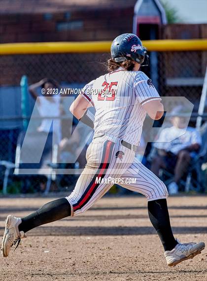 Thumbnail 2 in Notre Dame @ East Nicolaus (CIF NorCal D2 Semi-final) photogallery.