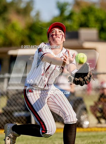 Thumbnail 2 in Notre Dame @ East Nicolaus (CIF NorCal D2 Semi-final) photogallery.