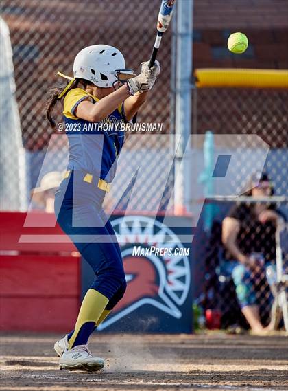 Thumbnail 1 in Notre Dame @ East Nicolaus (CIF NorCal D2 Semi-final) photogallery.