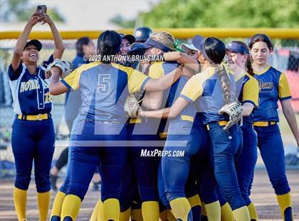 Thumbnail 2 in Notre Dame @ East Nicolaus (CIF NorCal D2 Semi-final) photogallery.