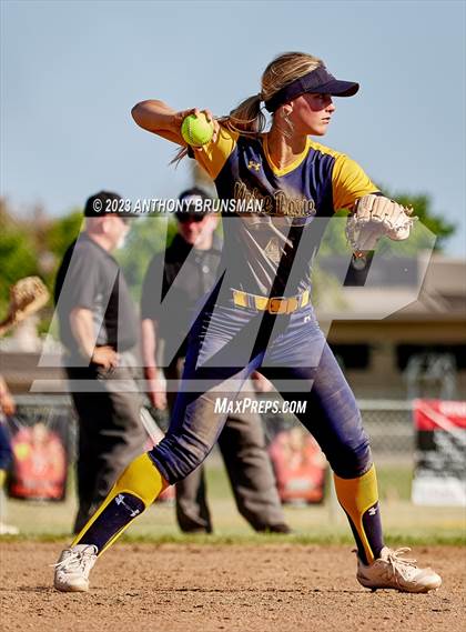 Thumbnail 2 in Notre Dame @ East Nicolaus (CIF NorCal D2 Semi-final) photogallery.