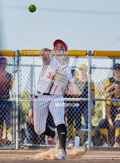 Thumbnail 3 in Notre Dame @ East Nicolaus (CIF NorCal D2 Semi-final) photogallery.
