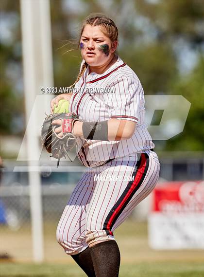 Thumbnail 1 in Notre Dame @ East Nicolaus (CIF NorCal D2 Semi-final) photogallery.