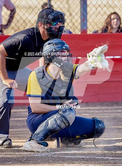 Thumbnail 2 in Notre Dame @ East Nicolaus (CIF NorCal D2 Semi-final) photogallery.