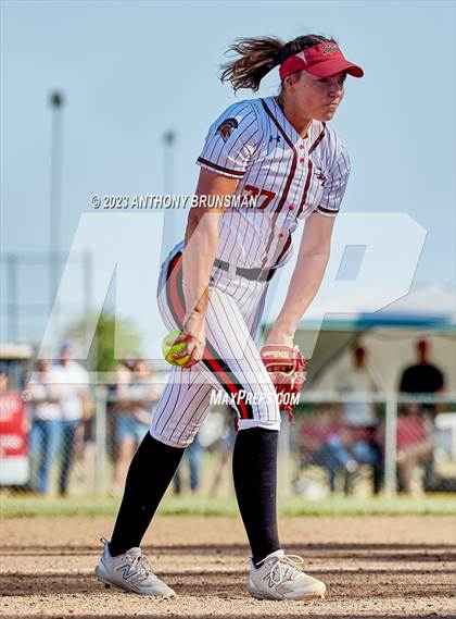 Thumbnail 1 in Notre Dame @ East Nicolaus (CIF NorCal D2 Semi-final) photogallery.