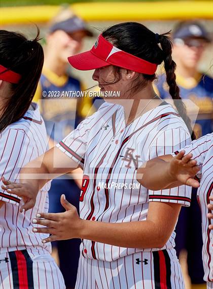 Thumbnail 1 in Notre Dame @ East Nicolaus (CIF NorCal D2 Semi-final) photogallery.