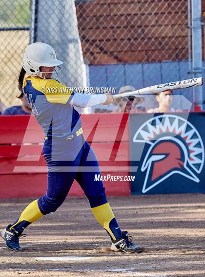 Thumbnail 1 in Notre Dame @ East Nicolaus (CIF NorCal D2 Semi-final) photogallery.