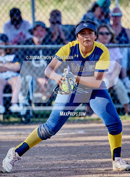 Thumbnail 2 in Notre Dame @ East Nicolaus (CIF NorCal D2 Semi-final) photogallery.
