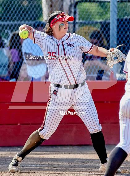 Thumbnail 3 in Notre Dame @ East Nicolaus (CIF NorCal D2 Semi-final) photogallery.