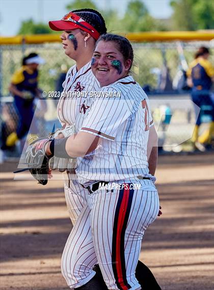 Thumbnail 2 in Notre Dame @ East Nicolaus (CIF NorCal D2 Semi-final) photogallery.