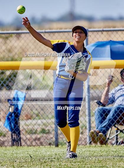 Thumbnail 2 in Notre Dame @ East Nicolaus (CIF NorCal D2 Semi-final) photogallery.