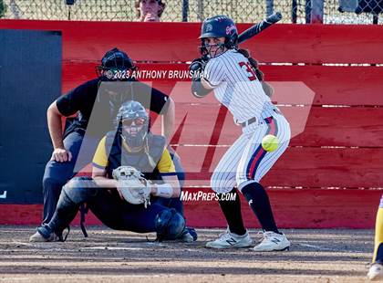 Thumbnail 3 in Notre Dame @ East Nicolaus (CIF NorCal D2 Semi-final) photogallery.