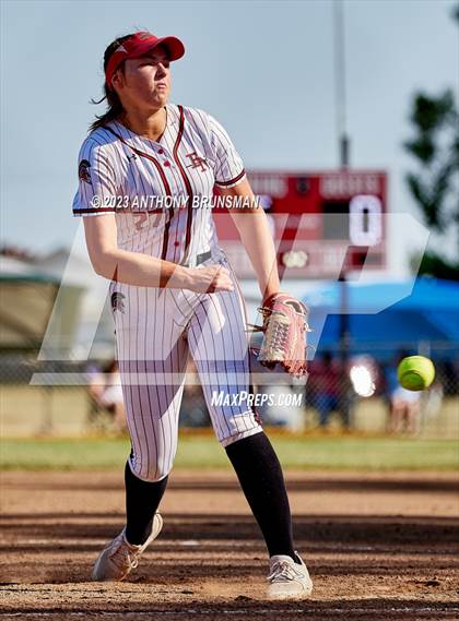 Thumbnail 2 in Notre Dame @ East Nicolaus (CIF NorCal D2 Semi-final) photogallery.