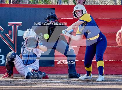Thumbnail 2 in Notre Dame @ East Nicolaus (CIF NorCal D2 Semi-final) photogallery.