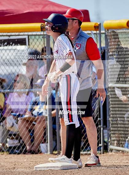 Thumbnail 2 in Notre Dame @ East Nicolaus (CIF NorCal D2 Semi-final) photogallery.