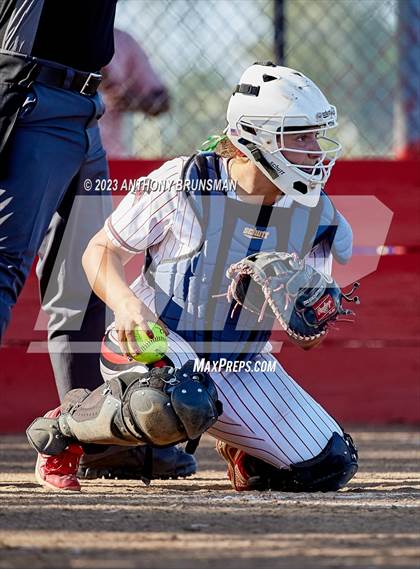 Thumbnail 2 in Notre Dame @ East Nicolaus (CIF NorCal D2 Semi-final) photogallery.
