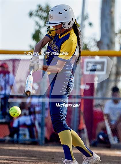Thumbnail 1 in Notre Dame @ East Nicolaus (CIF NorCal D2 Semi-final) photogallery.