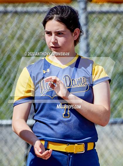 Thumbnail 1 in Notre Dame @ East Nicolaus (CIF NorCal D2 Semi-final) photogallery.