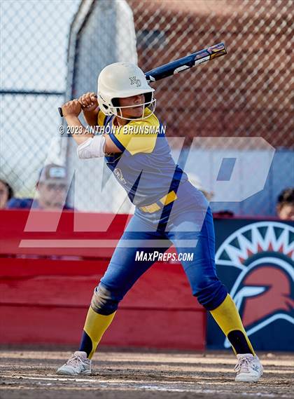 Thumbnail 3 in Notre Dame @ East Nicolaus (CIF NorCal D2 Semi-final) photogallery.