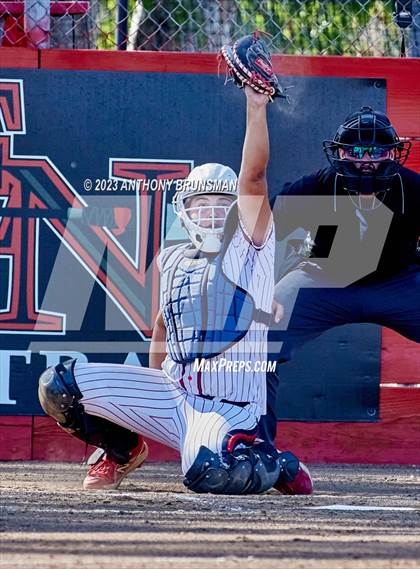 Thumbnail 2 in Notre Dame @ East Nicolaus (CIF NorCal D2 Semi-final) photogallery.