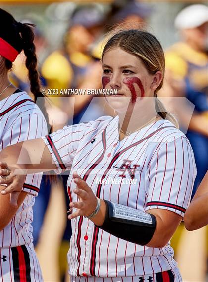 Thumbnail 2 in Notre Dame @ East Nicolaus (CIF NorCal D2 Semi-final) photogallery.