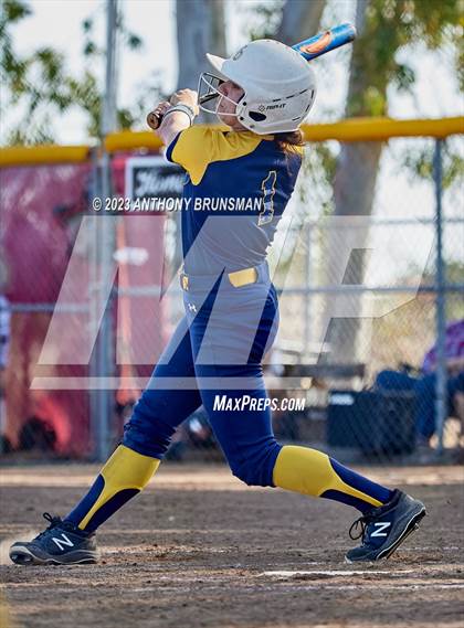 Thumbnail 2 in Notre Dame @ East Nicolaus (CIF NorCal D2 Semi-final) photogallery.