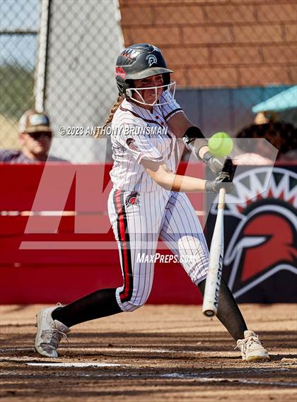 Thumbnail 2 in Notre Dame @ East Nicolaus (CIF NorCal D2 Semi-final) photogallery.