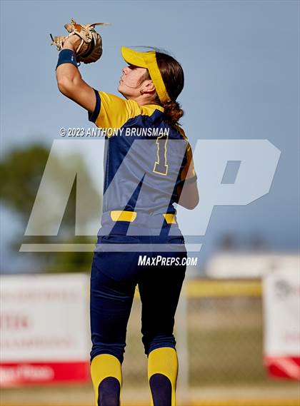 Thumbnail 2 in Notre Dame @ East Nicolaus (CIF NorCal D2 Semi-final) photogallery.