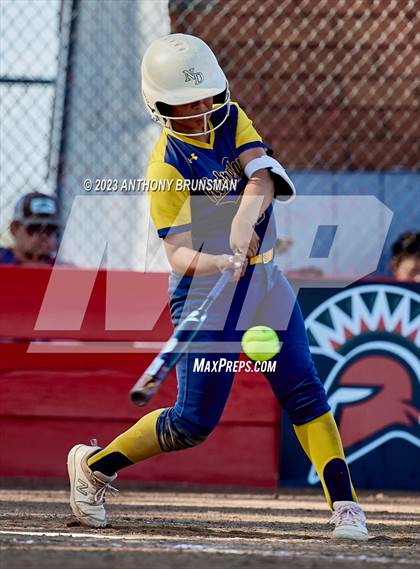 Thumbnail 1 in Notre Dame @ East Nicolaus (CIF NorCal D2 Semi-final) photogallery.