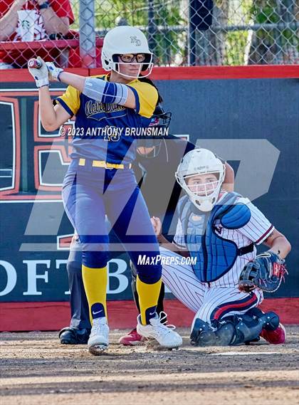 Thumbnail 1 in Notre Dame @ East Nicolaus (CIF NorCal D2 Semi-final) photogallery.