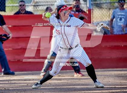 Thumbnail 2 in Notre Dame @ East Nicolaus (CIF NorCal D2 Semi-final) photogallery.