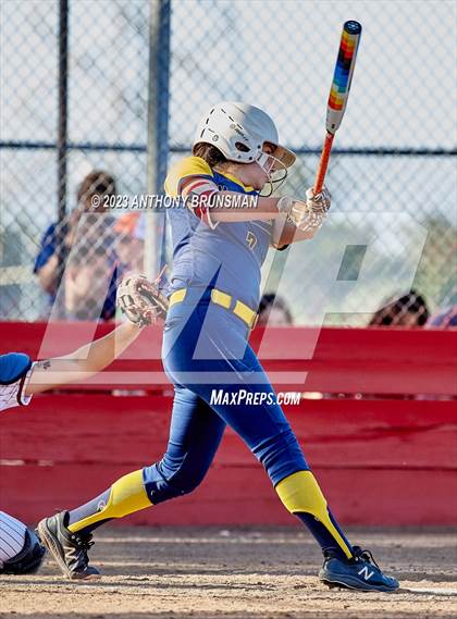 Thumbnail 2 in Notre Dame @ East Nicolaus (CIF NorCal D2 Semi-final) photogallery.