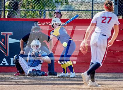 Thumbnail 2 in Notre Dame @ East Nicolaus (CIF NorCal D2 Semi-final) photogallery.