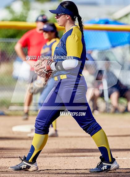 Thumbnail 2 in Notre Dame @ East Nicolaus (CIF NorCal D2 Semi-final) photogallery.
