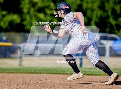 Thumbnail 3 in Notre Dame @ East Nicolaus (CIF NorCal D2 Semi-final) photogallery.