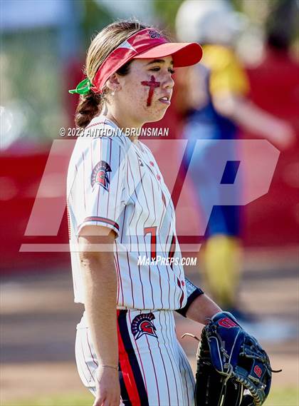 Thumbnail 3 in Notre Dame @ East Nicolaus (CIF NorCal D2 Semi-final) photogallery.