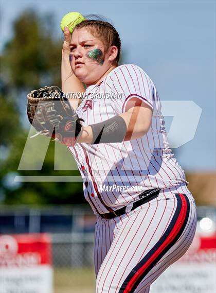Thumbnail 3 in Notre Dame @ East Nicolaus (CIF NorCal D2 Semi-final) photogallery.