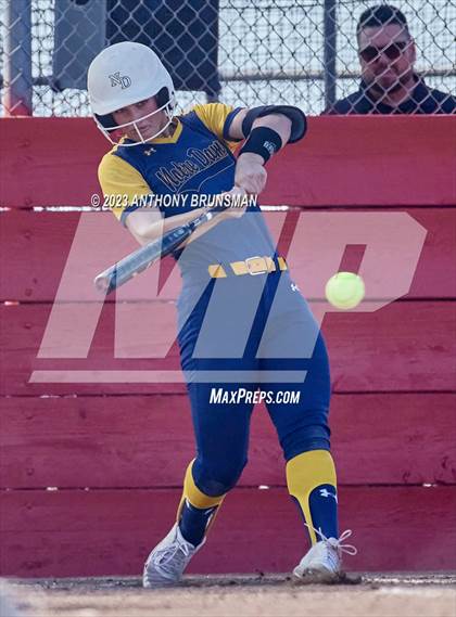 Thumbnail 2 in Notre Dame @ East Nicolaus (CIF NorCal D2 Semi-final) photogallery.