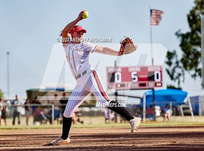 Thumbnail 2 in Notre Dame @ East Nicolaus (CIF NorCal D2 Semi-final) photogallery.