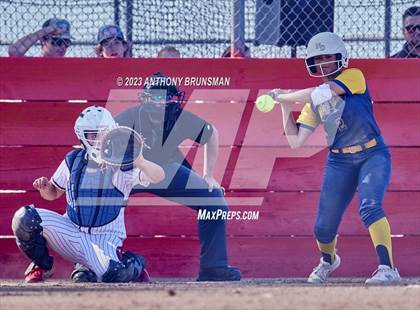 Thumbnail 2 in Notre Dame @ East Nicolaus (CIF NorCal D2 Semi-final) photogallery.