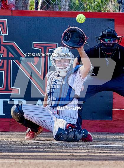 Thumbnail 1 in Notre Dame @ East Nicolaus (CIF NorCal D2 Semi-final) photogallery.