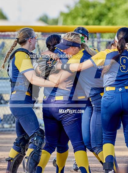 Thumbnail 3 in Notre Dame @ East Nicolaus (CIF NorCal D2 Semi-final) photogallery.