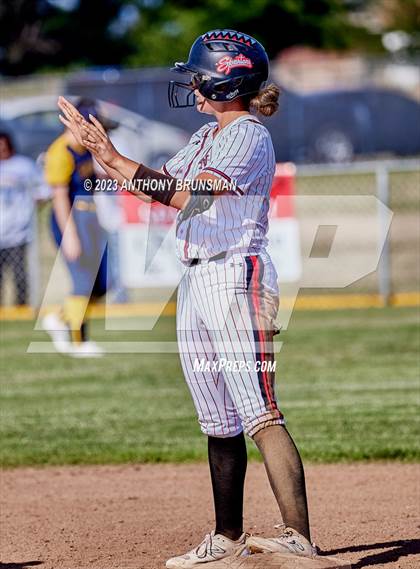Thumbnail 2 in Notre Dame @ East Nicolaus (CIF NorCal D2 Semi-final) photogallery.